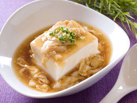 卵あんかけ豆腐のレシピ 作り方 Happy Recipe ヤマサ醤油のレシピサイト