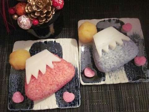 みんなのレシピ 赤富士 富士 日の出白だしおにぎり のレシピ 作り方 Happy Recipe ヤマサ醤油のレシピサイト