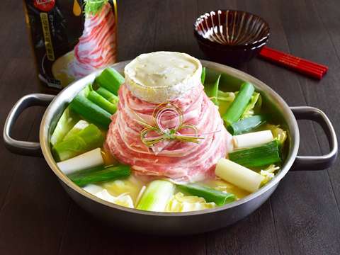 富士山肉鍋タワーのレシピ 作り方 Happy Recipe ヤマサ醤油のレシピサイト