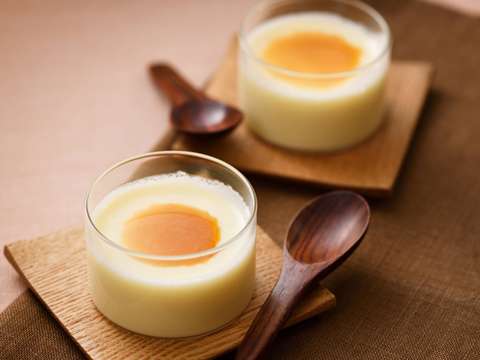 マシュマロと豆乳の絹和えプリンのレシピ 作り方 Happy Recipe ヤマサ醤油のレシピサイト