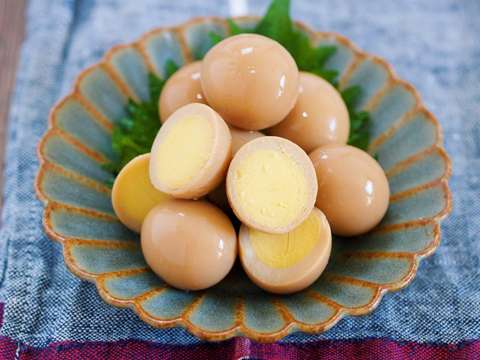 すき焼きのたれ De うずら卵の無限味玉のレシピ 作り方 Happy Recipe ヤマサ醤油のレシピサイト