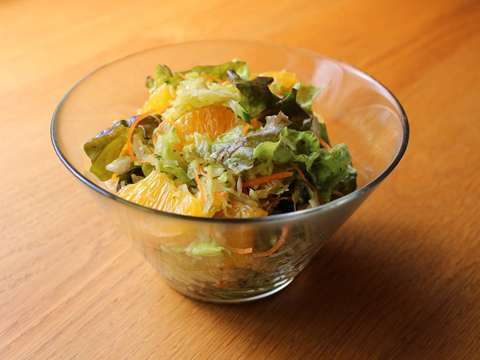 はっさくの和風コールスローサラダのレシピ 作り方 Happy Recipe ヤマサ醤油のレシピサイト