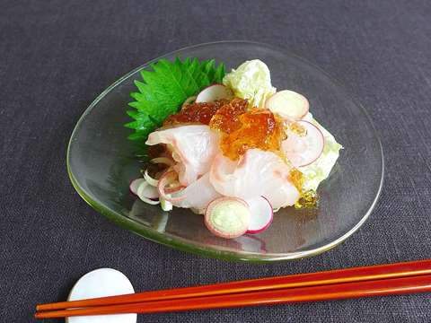 七夕祝いの鯛のお造りのレシピ 作り方 Happy Recipe ヤマサ醤油のレシピサイト