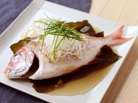 鯛の酒蒸しのレシピ 作り方 Happy Recipe ヤマサ醤油のレシピサイト