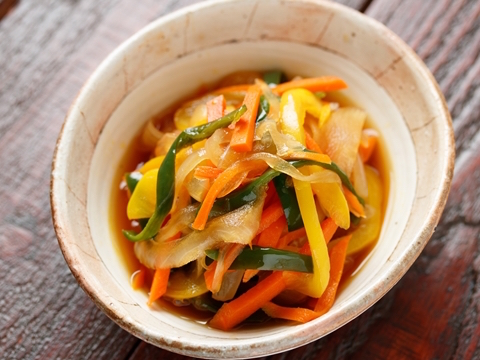 野菜たっぷり南蛮漬けのレシピ 作り方 Happy Recipe ヤマサ醤油のレシピサイト