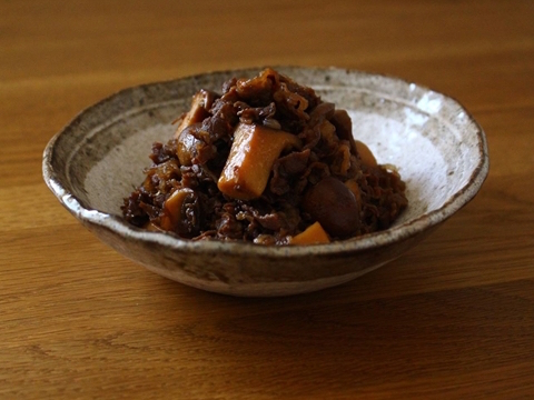 きのこと牛肉の洋風しぐれ煮のレシピ 作り方 Happy Recipe ヤマサ醤油のレシピサイト