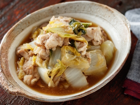 豚こまと白菜のあんかけのレシピ 作り方 Happy Recipe ヤマサ醤油のレシピサイト