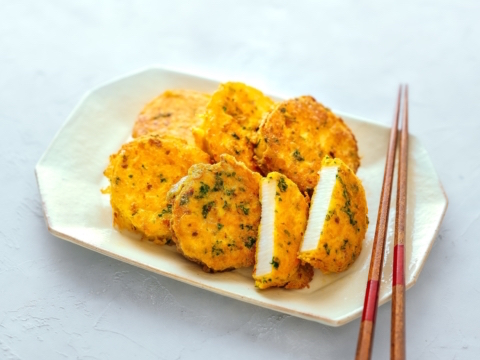 長芋のピカタのレシピ 作り方 Happy Recipe ヤマサ醤油のレシピサイト