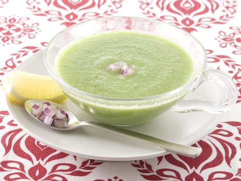 きゅうりの冷製スープのレシピ 作り方 Happy Recipe ヤマサ醤油のレシピサイト