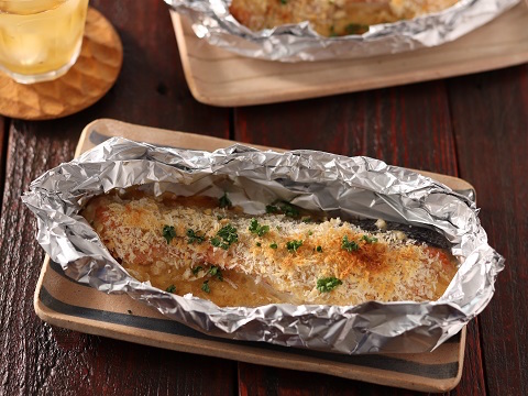 鮭の和風マヨパン粉焼きのレシピ 作り方 Happy Recipe ヤマサ醤油のレシピサイト