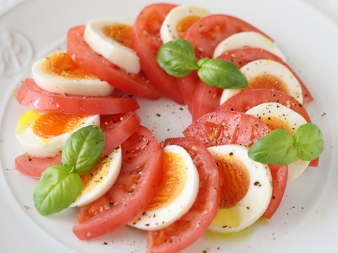 これうま白味玉とトマトのカプレーゼのレシピ 作り方 Happy Recipe ヤマサ醤油のレシピサイト