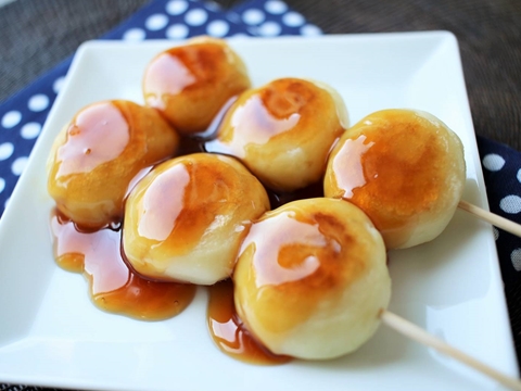 芋もちみたらしあんかけのレシピ 作り方 Happy Recipe ヤマサ醤油のレシピサイト