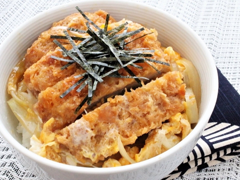 かつ丼のレシピ 作り方 Happy Recipe ヤマサ醤油のレシピサイト