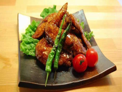 Alitas de pollo con salsa Teriyakiのレシピ・作り方 | Happy Recipe